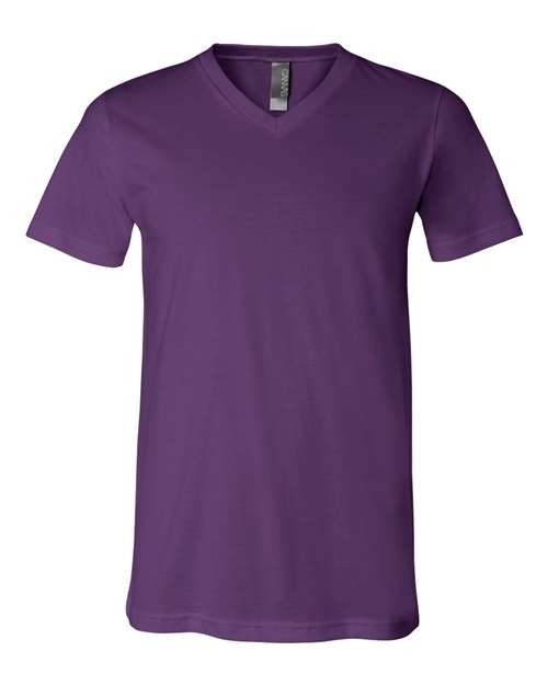 Unisex Jersey V-Neck Tee - 3005