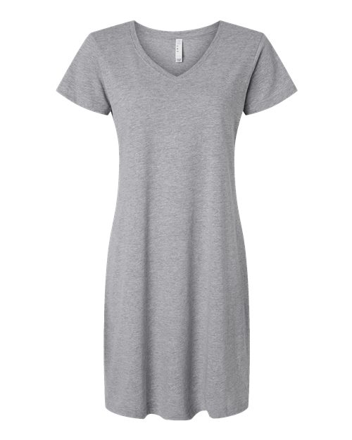 Women's Fine Jersey V-Neck Coverup - 3522