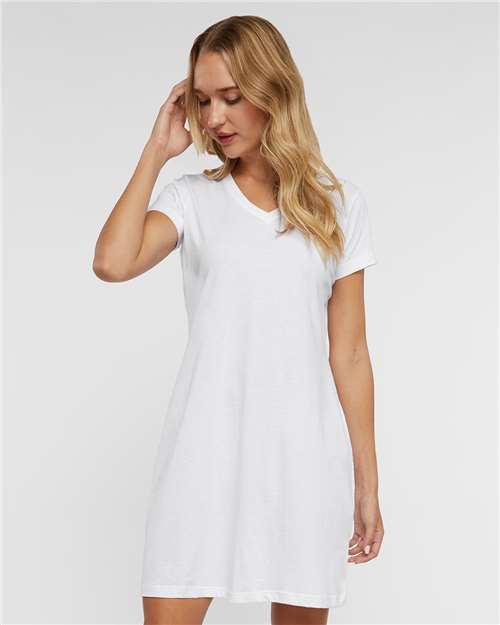 Women's Fine Jersey V-Neck Coverup - 3522