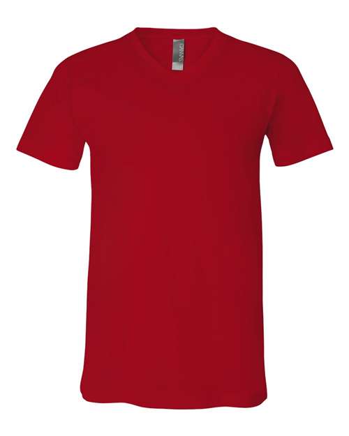Unisex Jersey V-Neck Tee - 3005