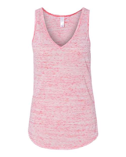 Women's Flowy V-Neck Tank - 8805