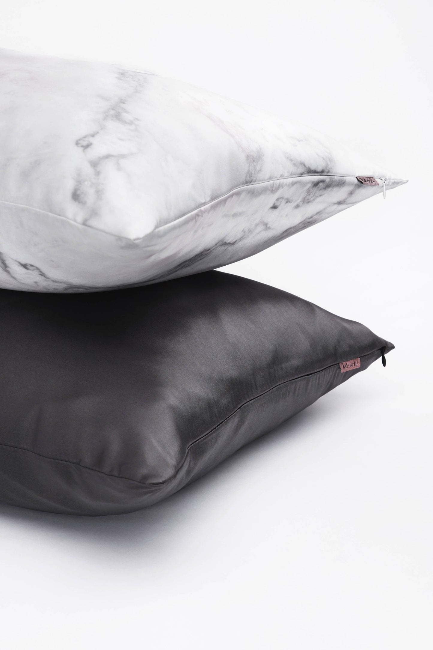 Satin Pillowcase Standard - Charcoal
