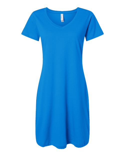 Women's Fine Jersey V-Neck Coverup - 3522