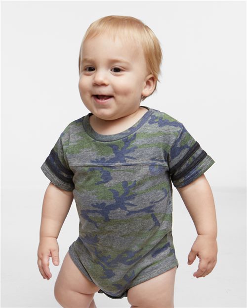 Infant Football Fine Jersey Bodysuit - 4437