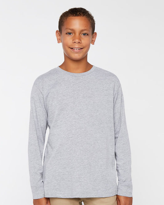 Youth Fine Jersey Long Sleeve Tee - 6201