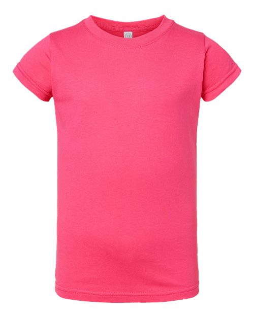 Toddler Girls Fine Jersey Tee - 3316