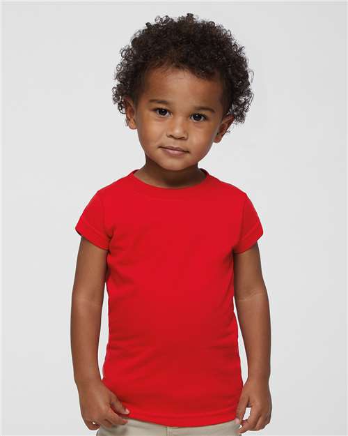 Toddler Girls Fine Jersey Tee - 3316