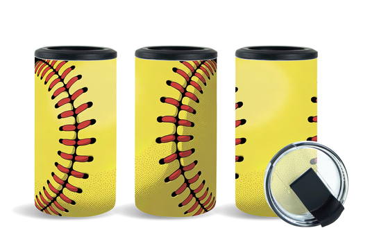 Classic Softball Stitch Tumblers