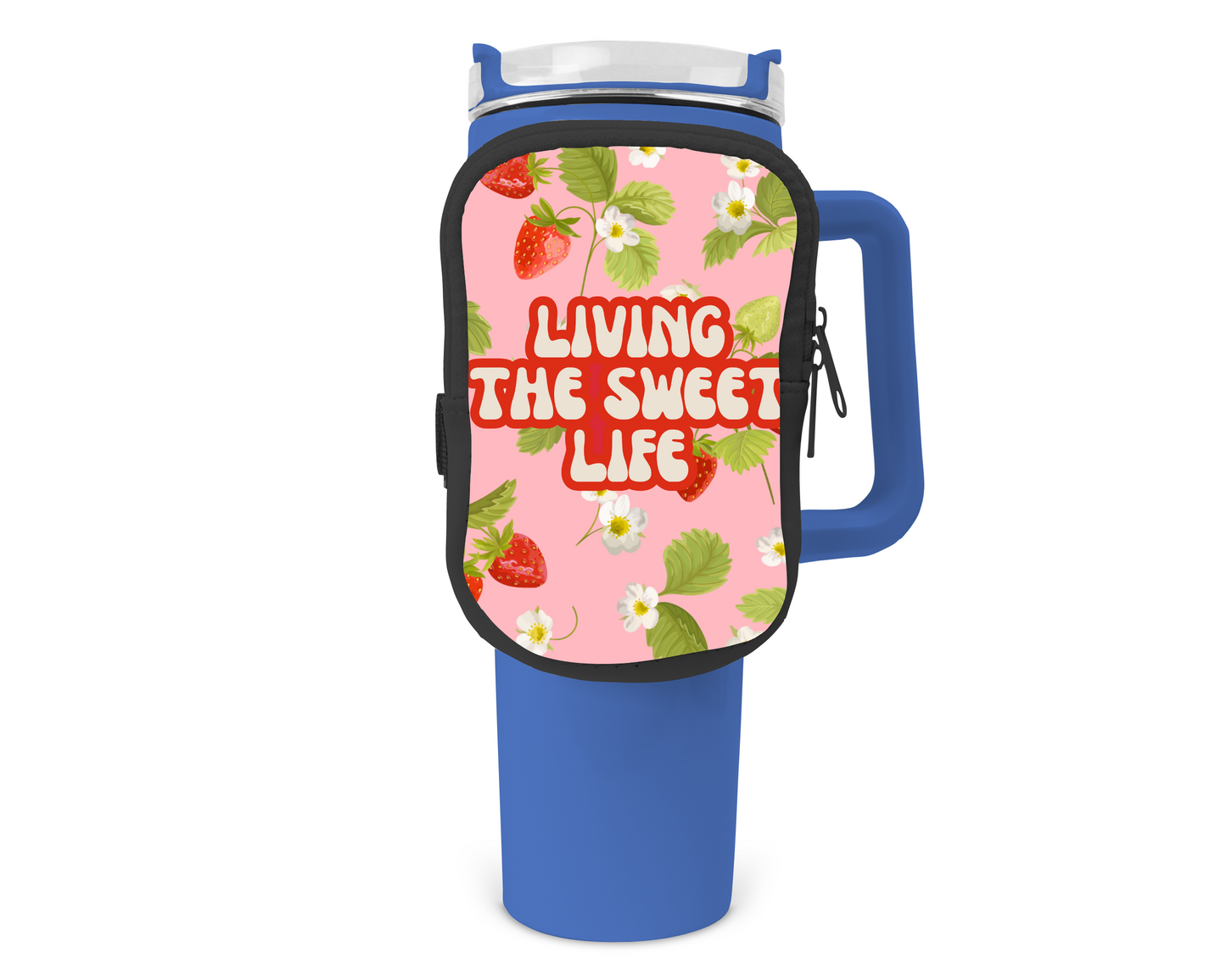 Sweet Life Zippered Pouch/Bag For 40oz Tumbler