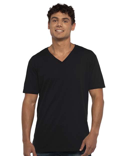 Unisex Cotton V-Neck Tee - 3200