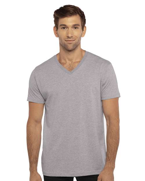 Unisex Cotton V-Neck Tee - 3200