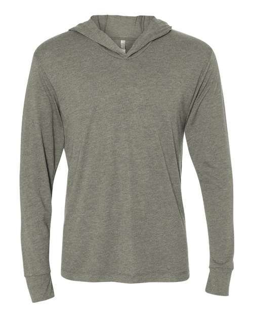 Unisex Triblend Hooded Long Sleeve Pullover Tee - 6021