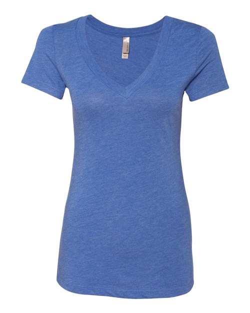 Women’s Triblend Deep V-Neck Tee - 6740