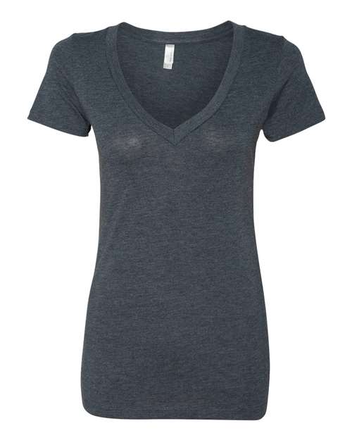 Women’s Triblend Deep V-Neck Tee - 6740