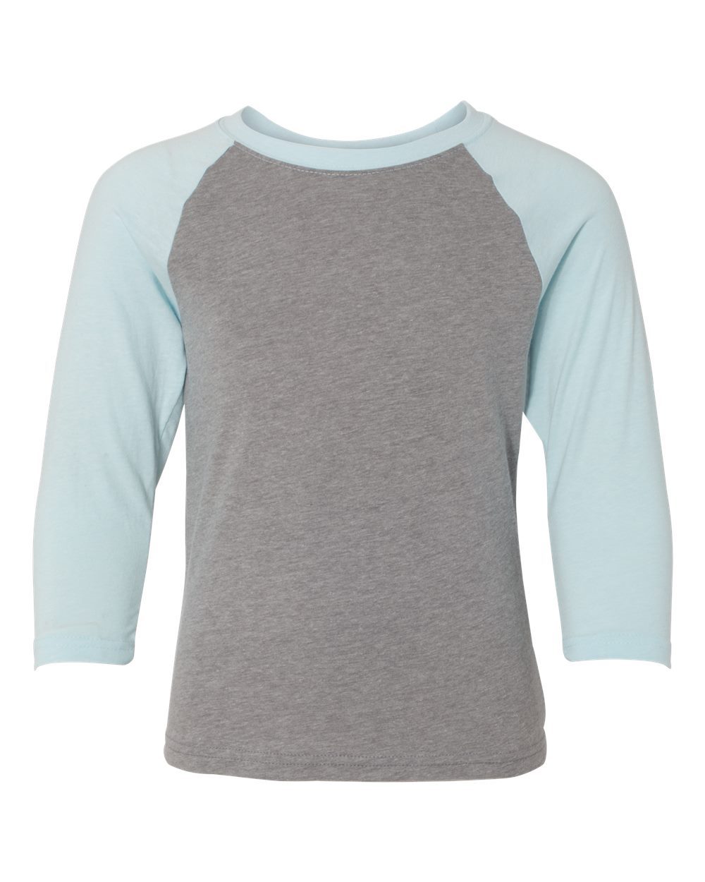 Youth CVC Three-Quarter Sleeve Raglan Tee - 3352