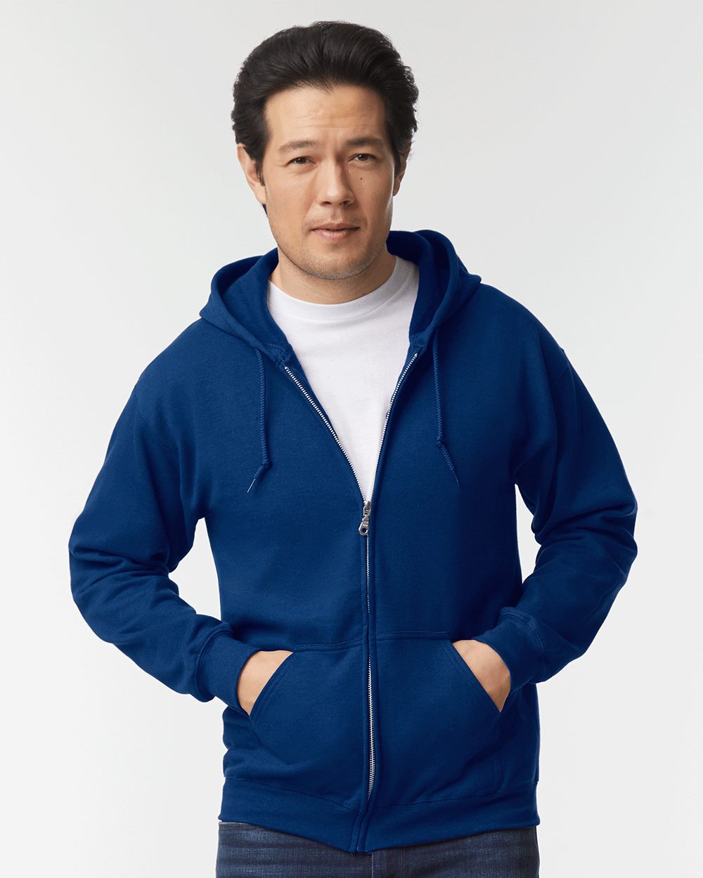 Unisex Heavy Blend™ Full-Zip Hooded Sweatshirt - 18600