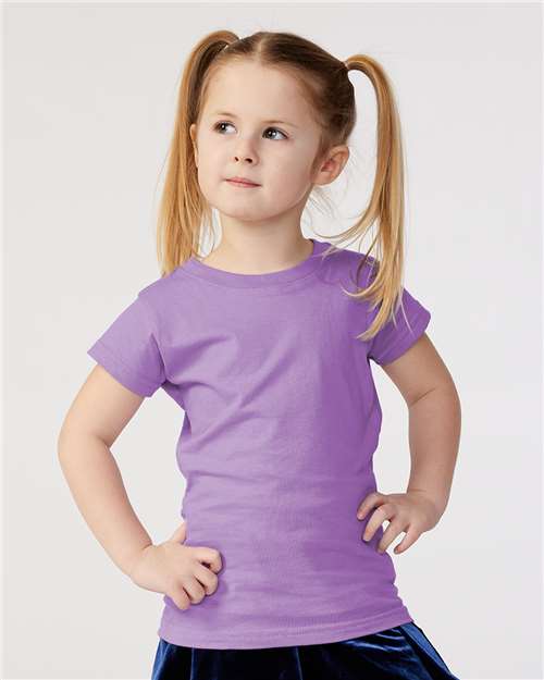 Toddler Girls Fine Jersey Tee - 3316