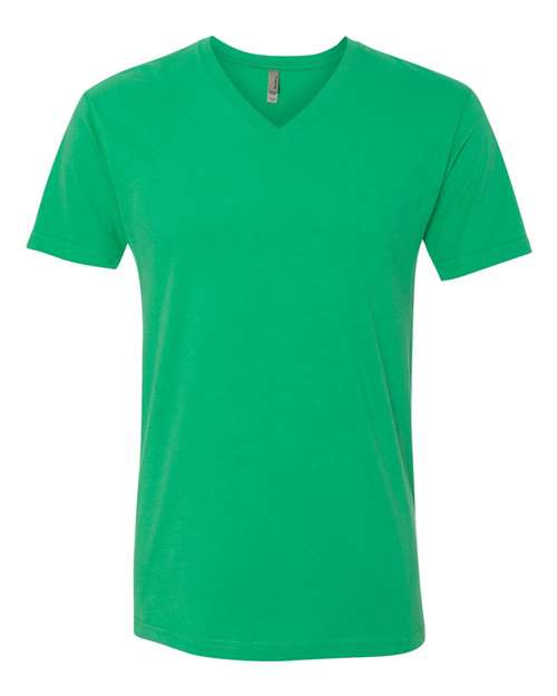 Unisex Sueded V-Neck Tee - 6440