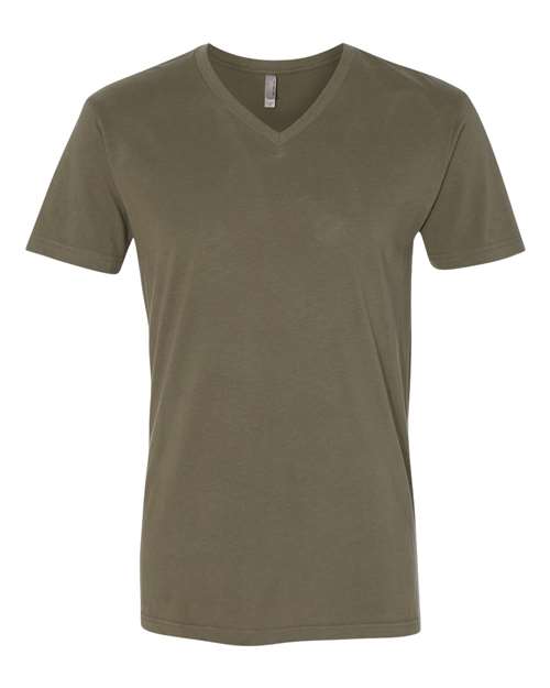 Unisex Sueded V-Neck Tee - 6440
