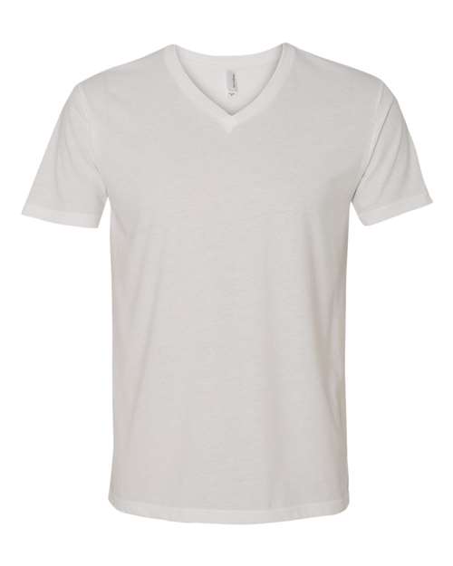 Unisex Sueded V-Neck Tee - 6440