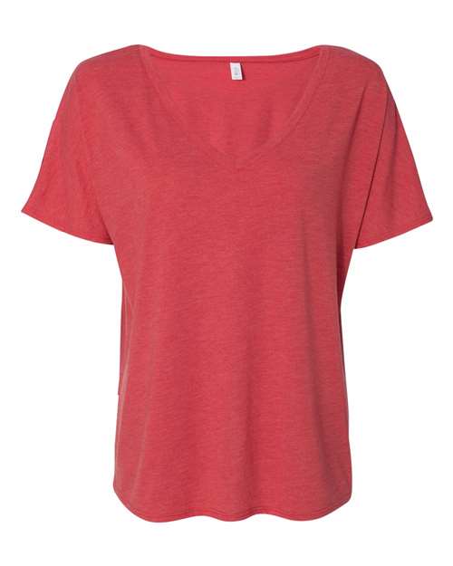 Women’s Slouchy V-Neck Tee - 8815