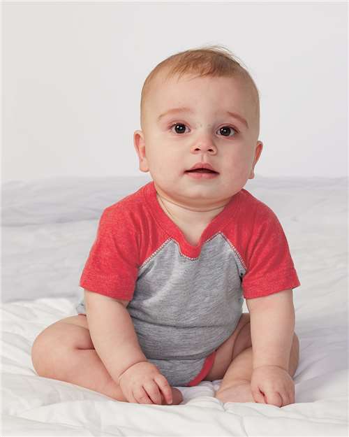 Infant Baseball Fine Jersey Bodysuit - 4430