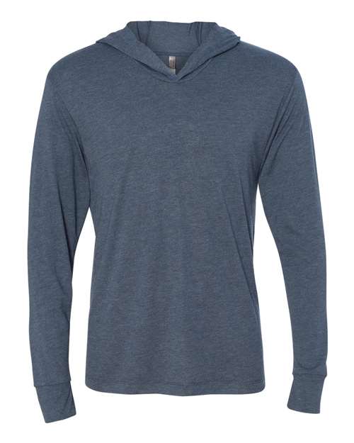 Unisex Triblend Hooded Long Sleeve Pullover Tee - 6021