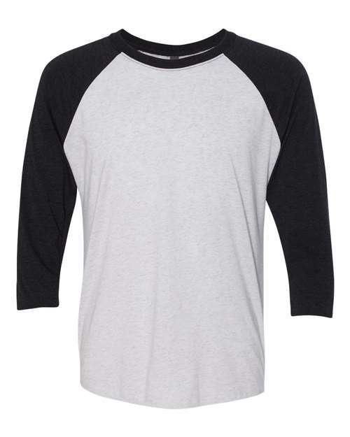 Unisex Triblend Three-Quarter Raglan Tee - 6051