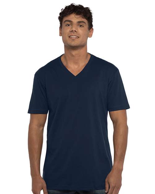 Unisex Cotton V-Neck Tee - 3200