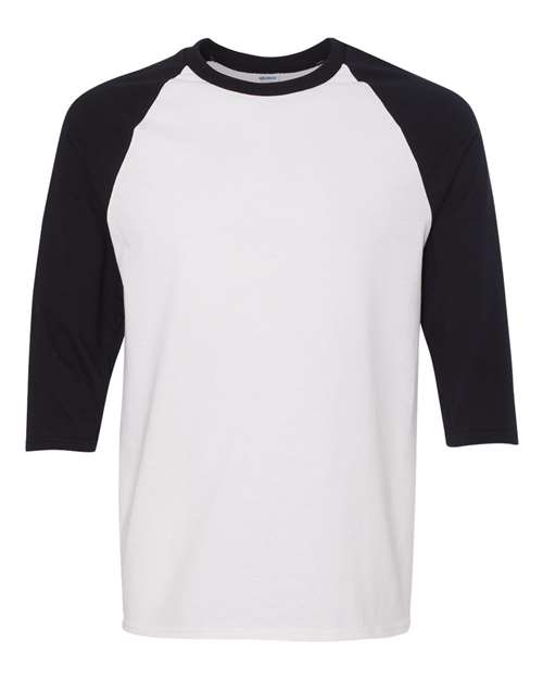 Unisex Heavy Cotton™ Raglan Three-Quarter Sleeve T-Shirt - 5700