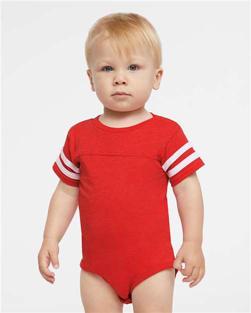 Infant Football Fine Jersey Bodysuit - 4437