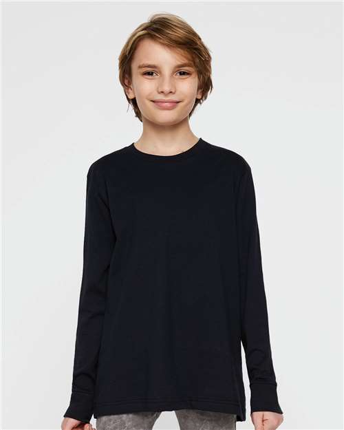 Youth Fine Jersey Long Sleeve Tee - 6201