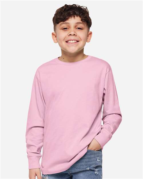 Youth Fine Jersey Long Sleeve Tee - 6201