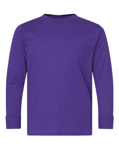 Youth Fine Jersey Long Sleeve Tee - 6201