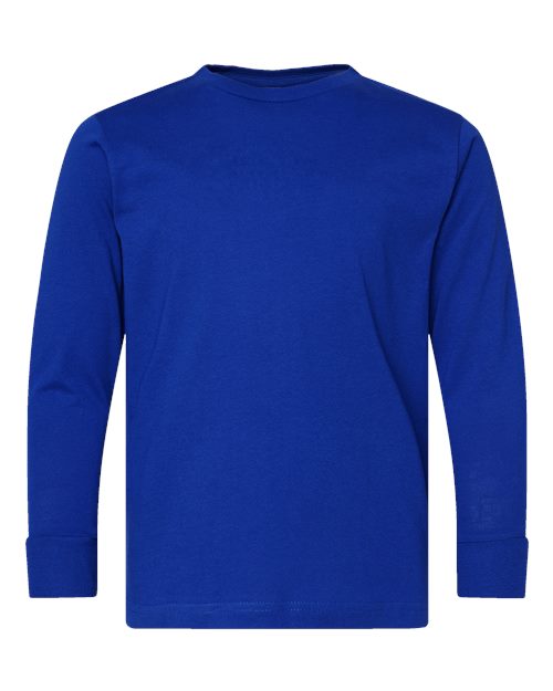 Youth Fine Jersey Long Sleeve Tee - 6201