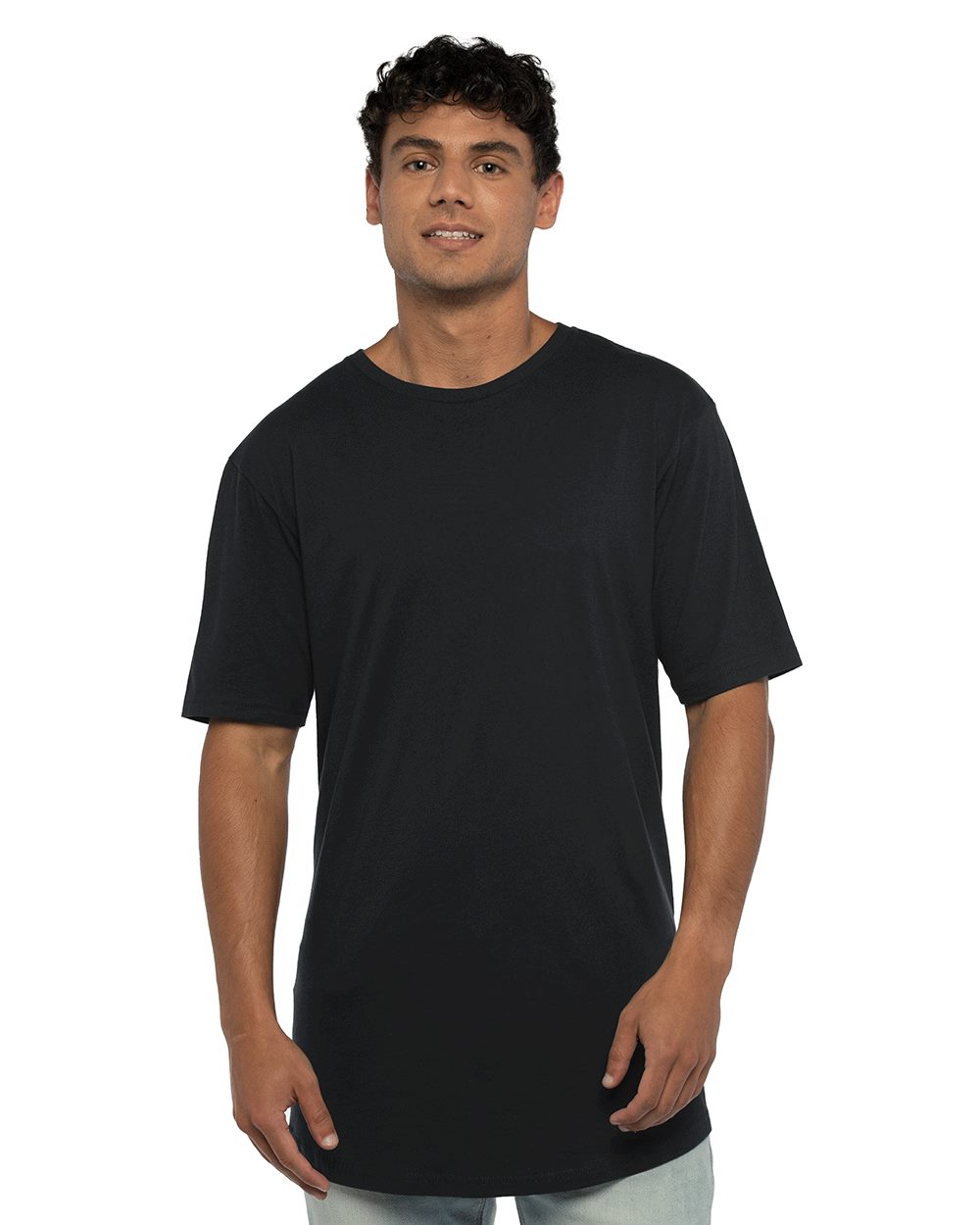 Unisex Cotton Long Body Tee - 3602