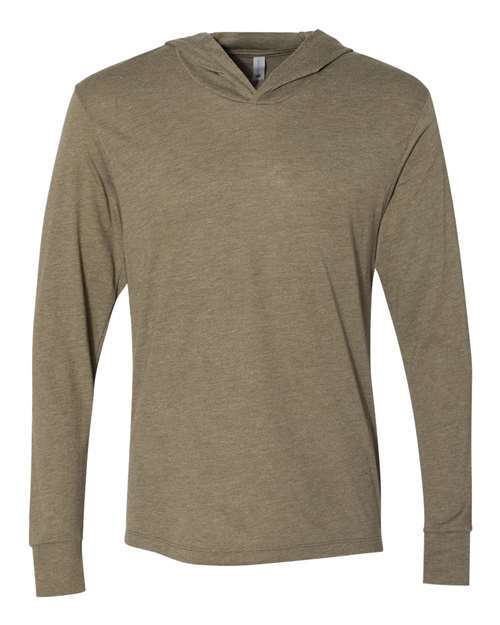 Unisex Triblend Hooded Long Sleeve Pullover Tee - 6021