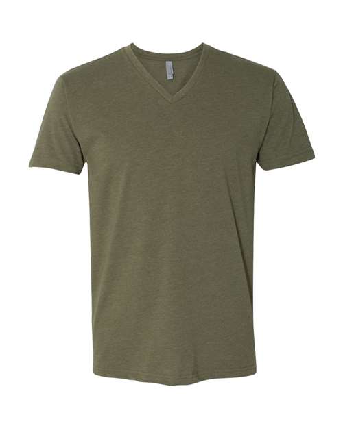 Unisex CVC V-Neck Tee - 6240