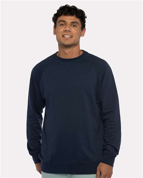 Unisex Laguna Raglan Crewneck Sweatshirt - 9000