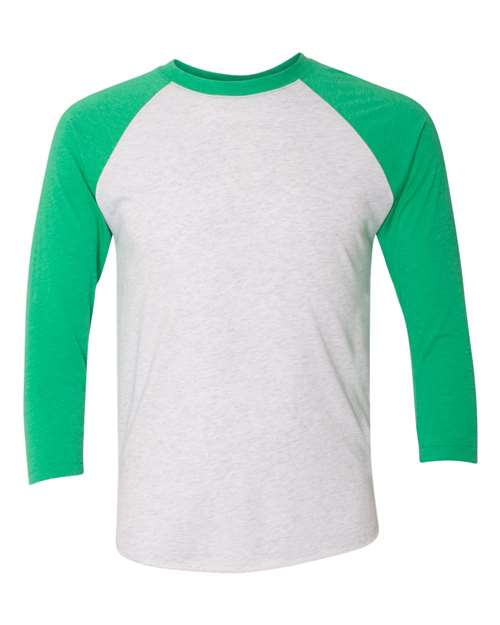Unisex Triblend Three-Quarter Raglan Tee - 6051