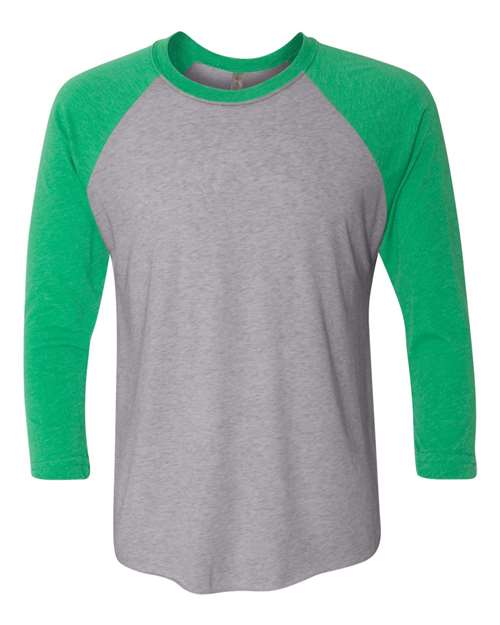Unisex Triblend Three-Quarter Raglan Tee - 6051