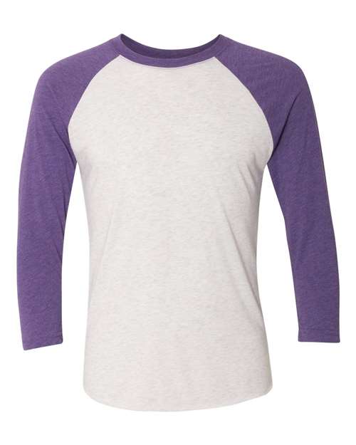 Unisex Triblend Three-Quarter Raglan Tee - 6051