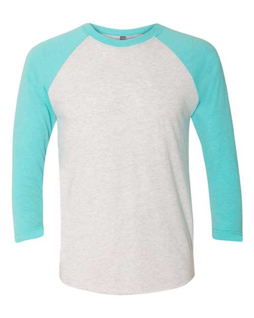 Unisex Triblend Three-Quarter Raglan Tee - 6051