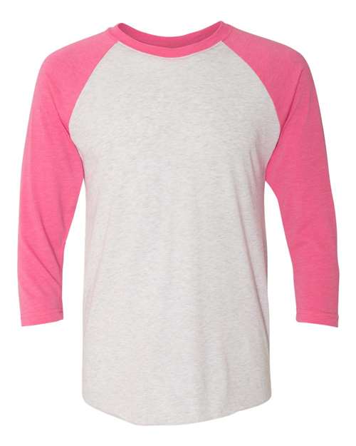 Unisex Triblend Three-Quarter Raglan Tee - 6051