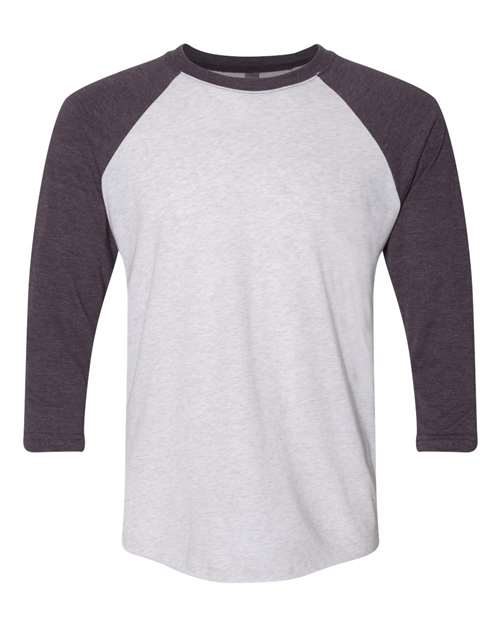 Unisex Triblend Three-Quarter Raglan Tee - 6051