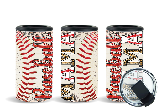 Baseball Mama – Vintage Leopard Tumblers