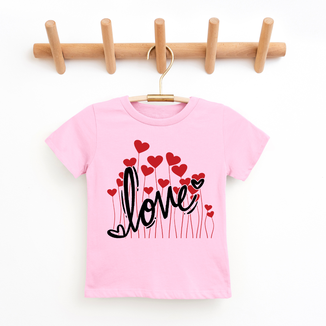 Little Love Bloom Tee Youth & Toddler Graphic Tee Youth Graphic Tee Tea Shirt Shoppe