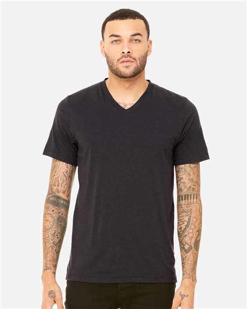 Unisex Triblend V-Neck Tee - 3415