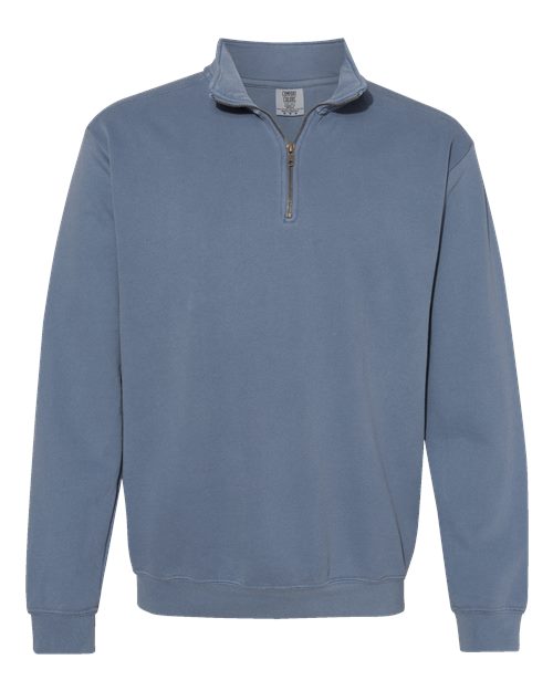 Unisex Garment-Dyed Quarter-Zip Sweatshirt - 1580
