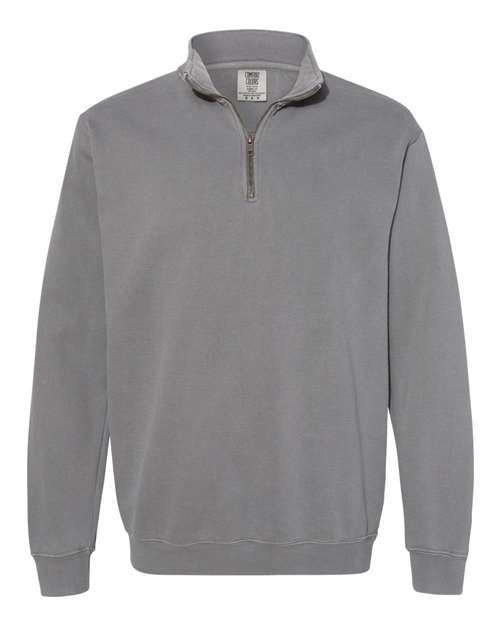 Unisex Garment-Dyed Quarter-Zip Sweatshirt - 1580